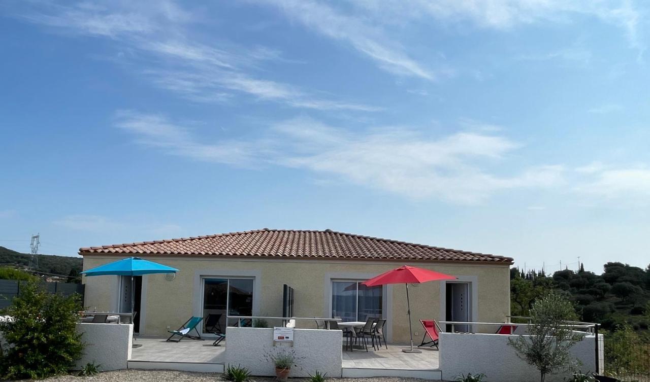 Val Des Bruyeres - Gite 15Mn Pezenas Avec Terrasse Et Cour Close - Parking Privatif Securise - Wifi Ftth Gratuit Neffies المظهر الخارجي الصورة