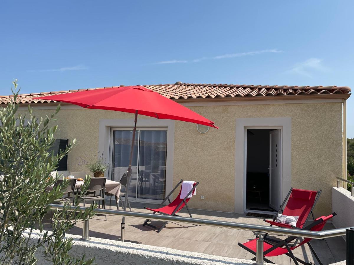 Val Des Bruyeres - Gite 15Mn Pezenas Avec Terrasse Et Cour Close - Parking Privatif Securise - Wifi Ftth Gratuit Neffies المظهر الخارجي الصورة